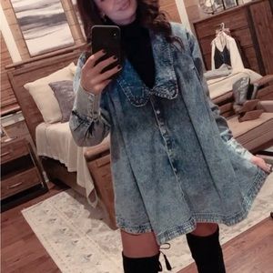 Free People denim tunic